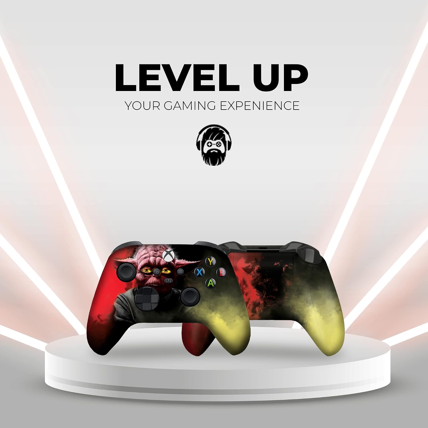 DreamController Green Weed Grass Custom X-box Controller Wireless compatible with X-box One/Series X/S Proudly Customized in USA with Permanent