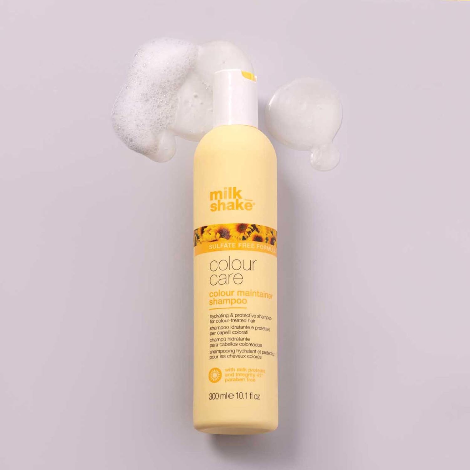 milk_shake color maintainer shampoo | for color-treated hair | sulfate-free formula with milk proteins and sunflower seed extract to help preserve