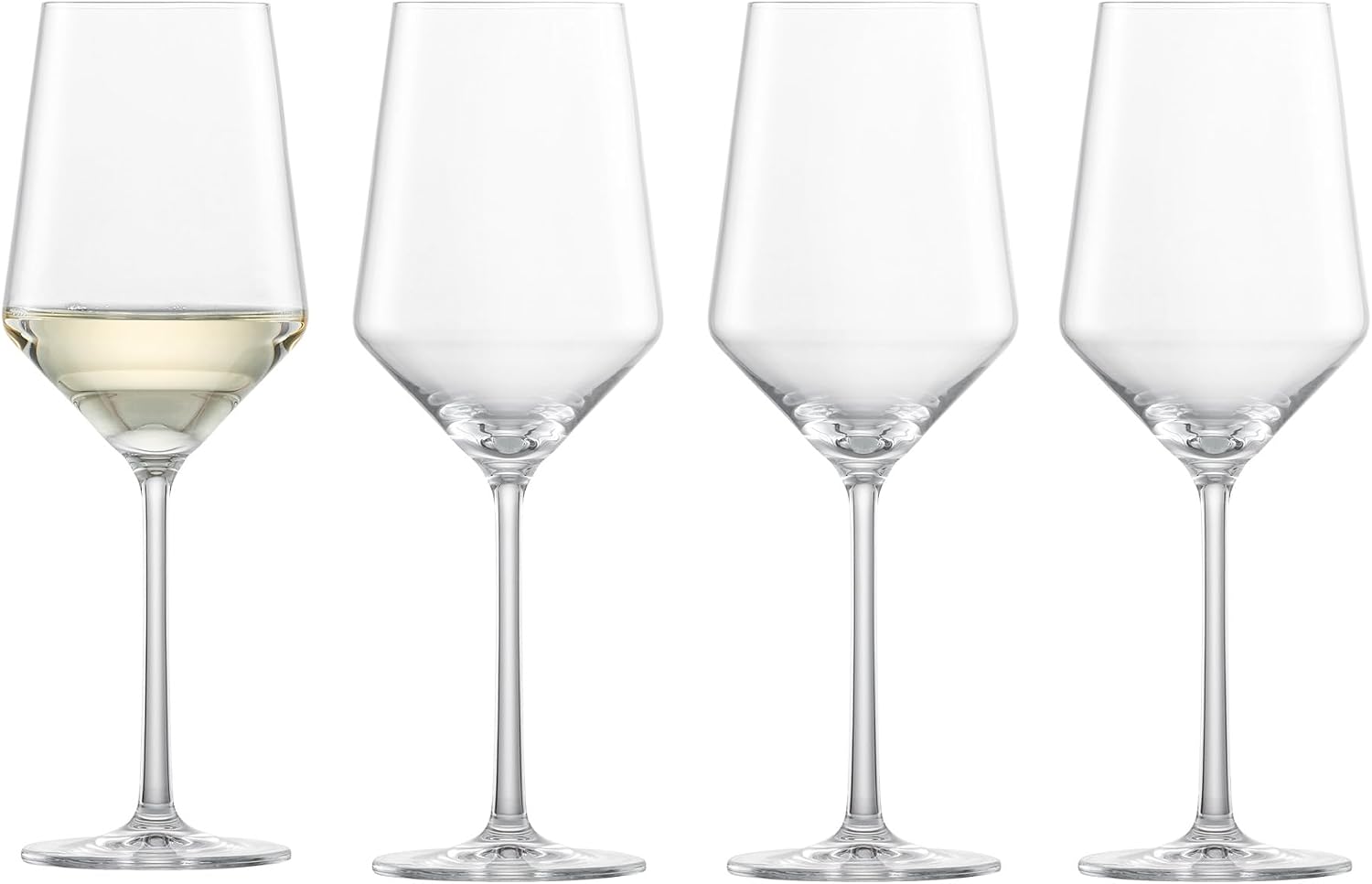 ZWIESEL GLAS Pure Saugivnon Blanc White Wine Glass (Set of 4), Graceful Wine Glasses for White Wine, Dishwasher-Safe Tritan Crystal Glasses