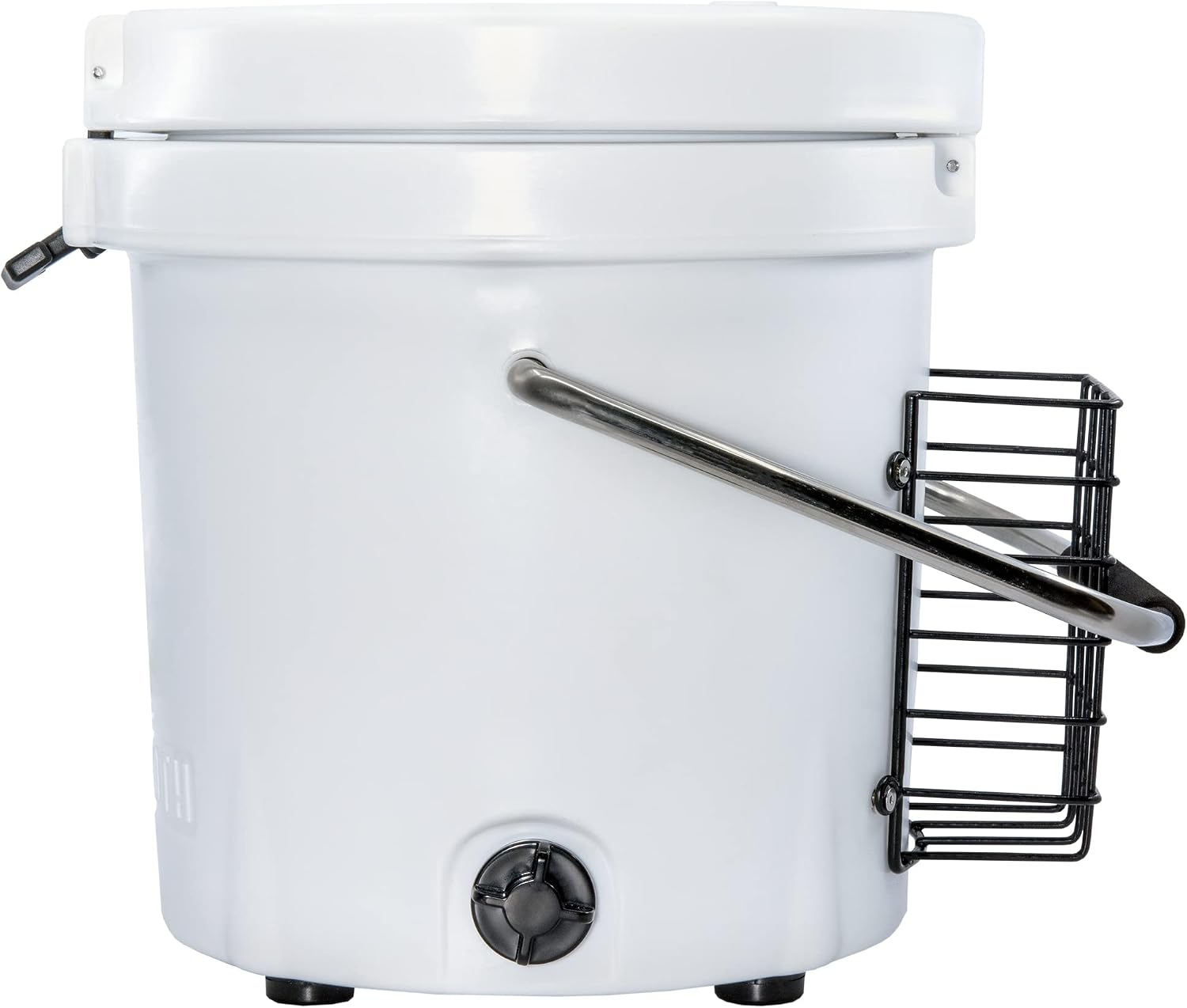 Mammoth Live Bait Bucket, Insulated Bait Bucket with 10 Quart Capacity, Great for Daily Trips and Fishing Tournaments