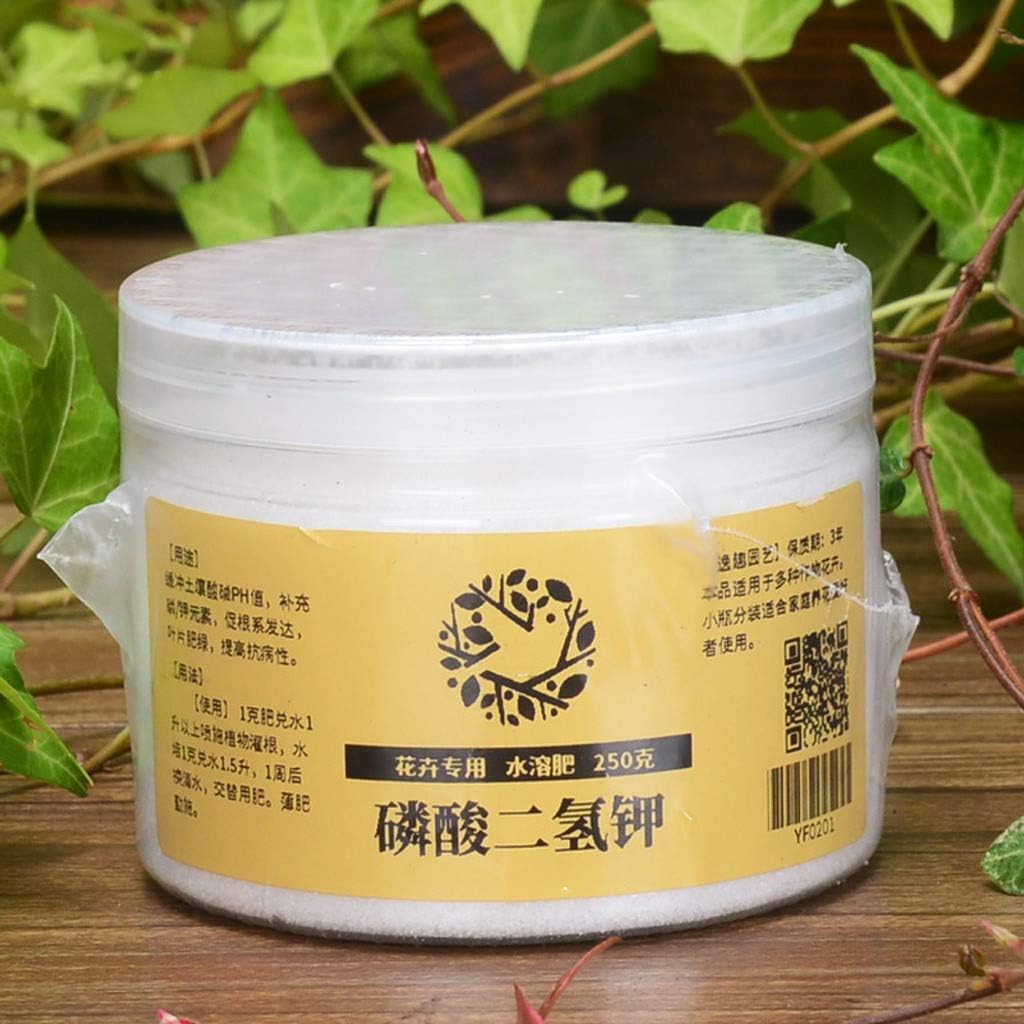 Vegetable Planting Mounting Potassium Dihydrogen Phosphate Fertilizer for Home Garden Veggies, Flowers, Herbs Planting, No Chlorine, Low Salt Index