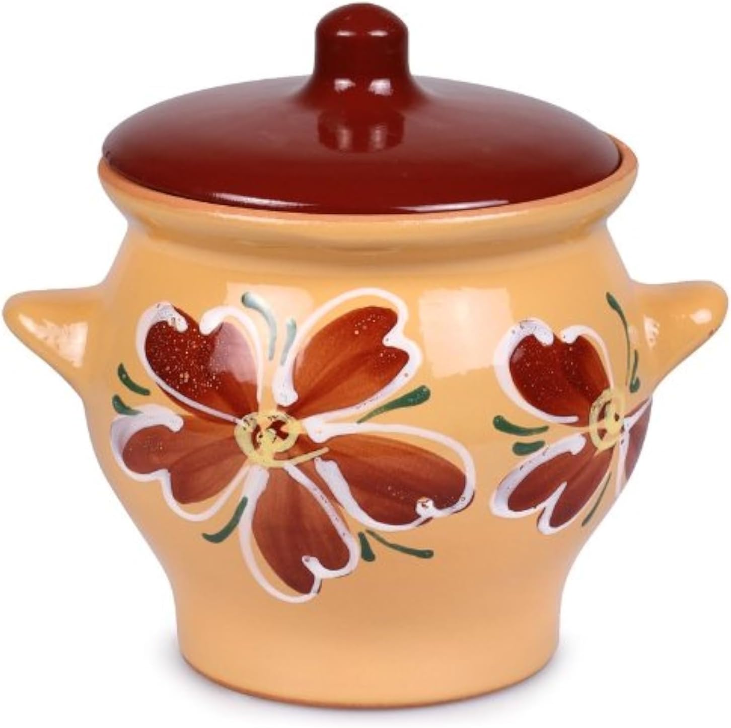 Borisov Stewing Ramekin Clay Pots for Cooking, Dutch Oven Pot With Lid, Cooking Pot, Earthenware Pot, Stockpot with Lid