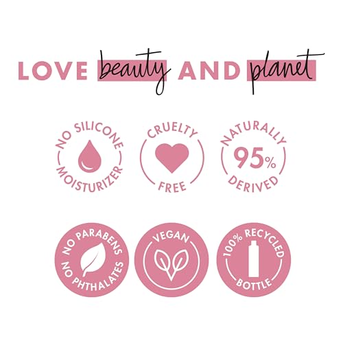 Love Beauty and Planet Delicious Glow Body Lotion Murumuru Butter & Rose for Soft, Glowing Skin Natural Ingredients, Plant-Based Moisturizers, Vegan, Cruelty-Free 13.5 oz | Glowing Skin Natural Ingredients, Plant-Based Moisturizers, Cruelty-Free 13.5 oz