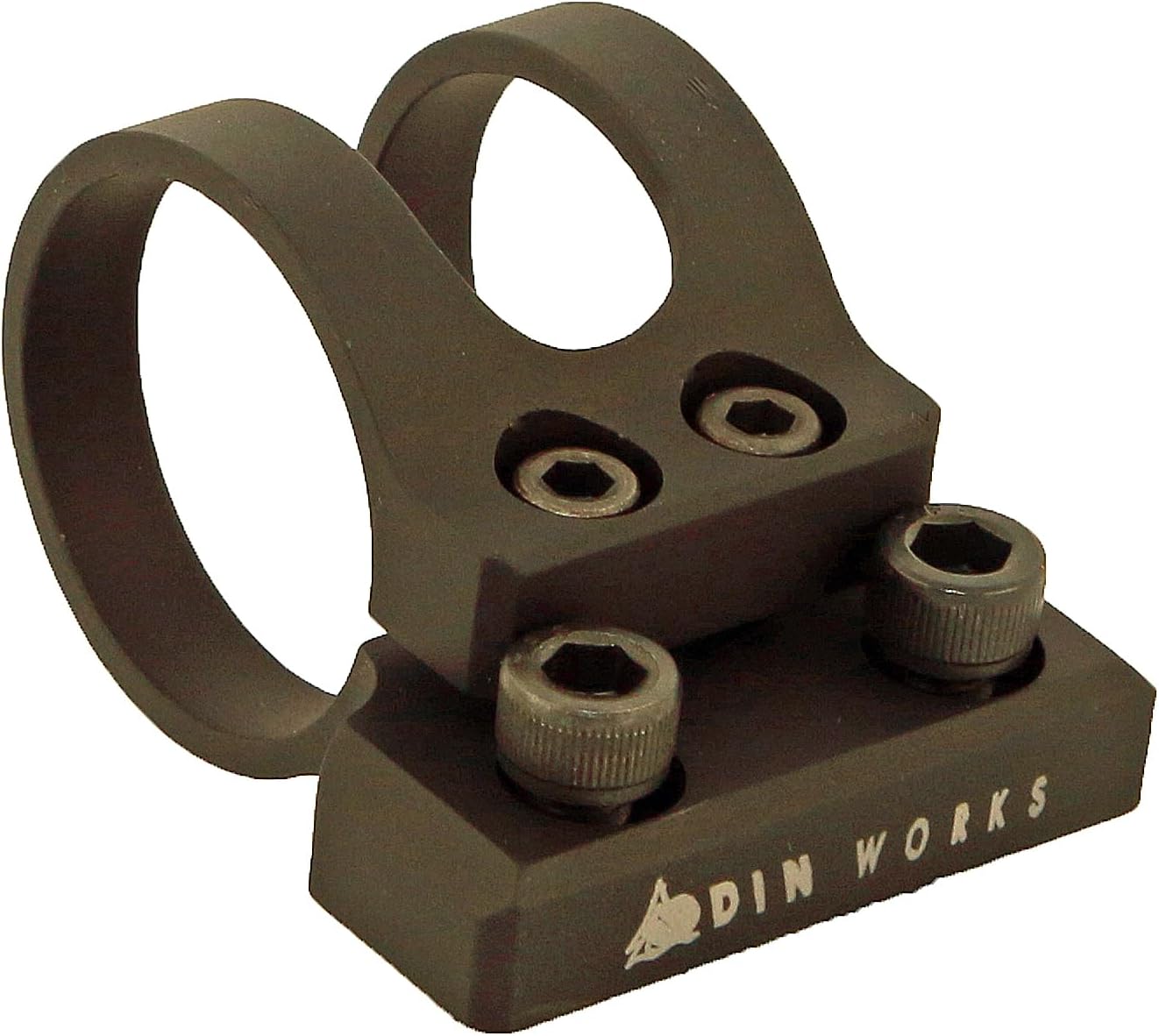 1 inch Aluminum flashlight mount Fits Modular Locking Rail Systems