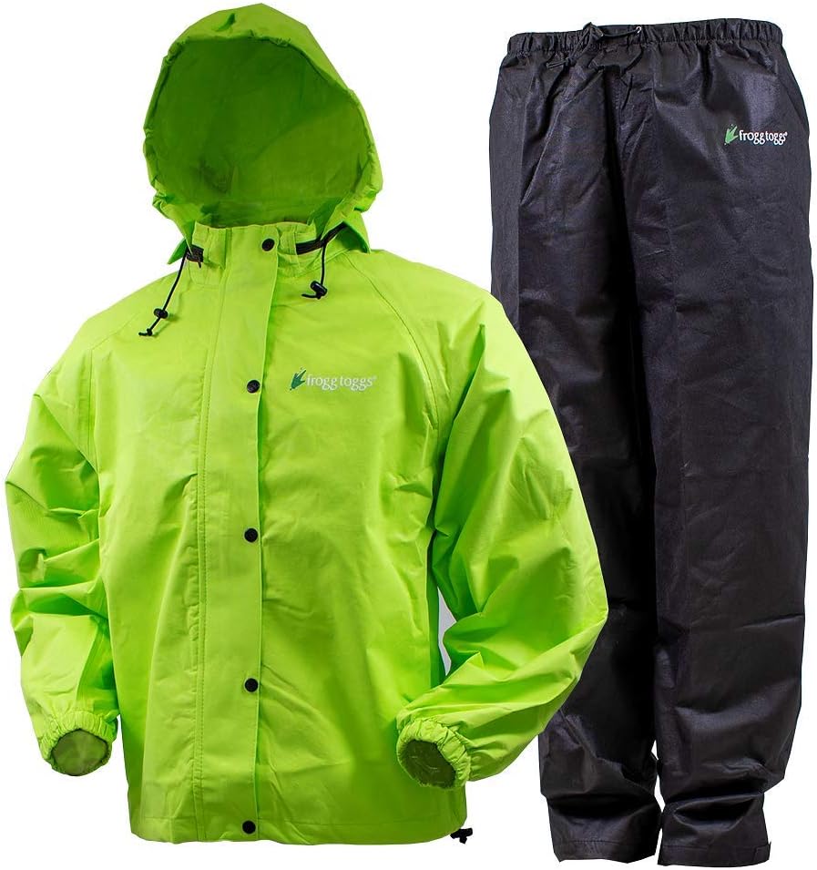 FROGG TOGGS Men's Classic All-Sport 3-Layer Waterproof Breathable Rain Suit