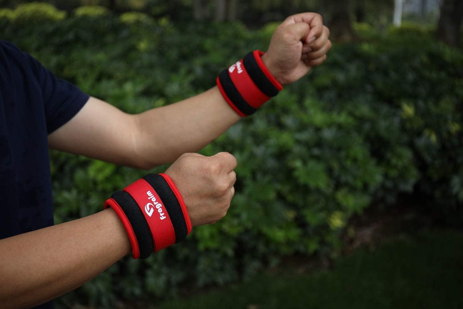 Ankle Weights for Women, Men and Kids - 1/2/3/4/6/8/10/12/15/20 LBS 1 Pair Strength Training Wrist/Leg/Arm Weight with Adjustable Strap for Jogging
