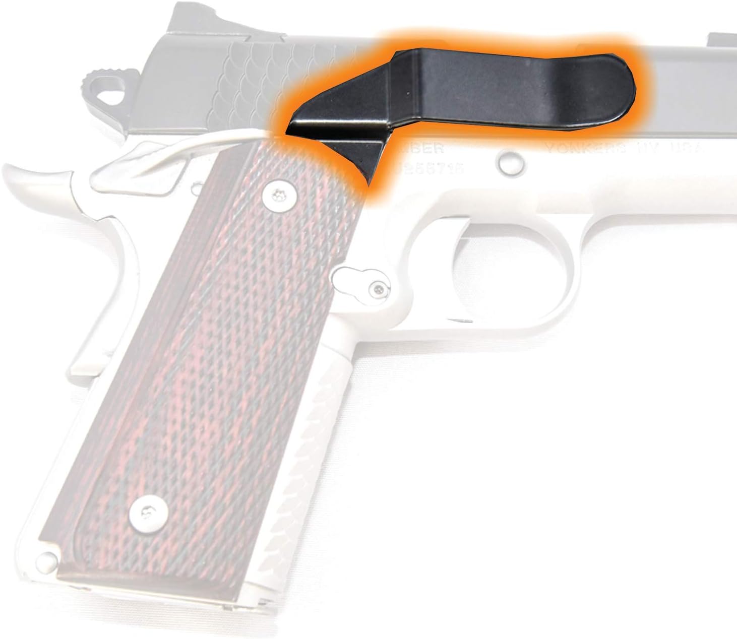 ClipDraw Gun Clip, Low Profile Slim Concealed Carry Easy Install American Made