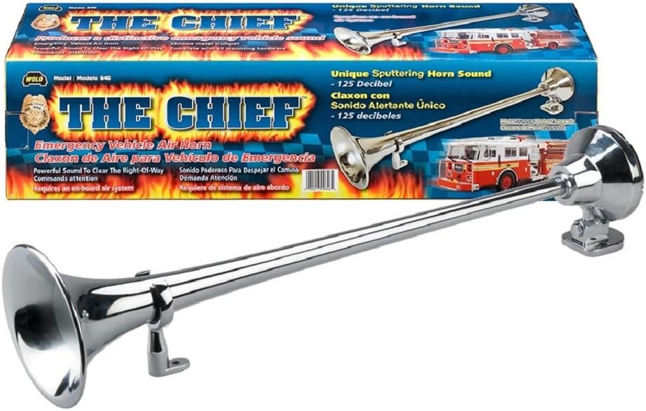 Wolo (846) The Chief Sputtering Emergency Sound Horn