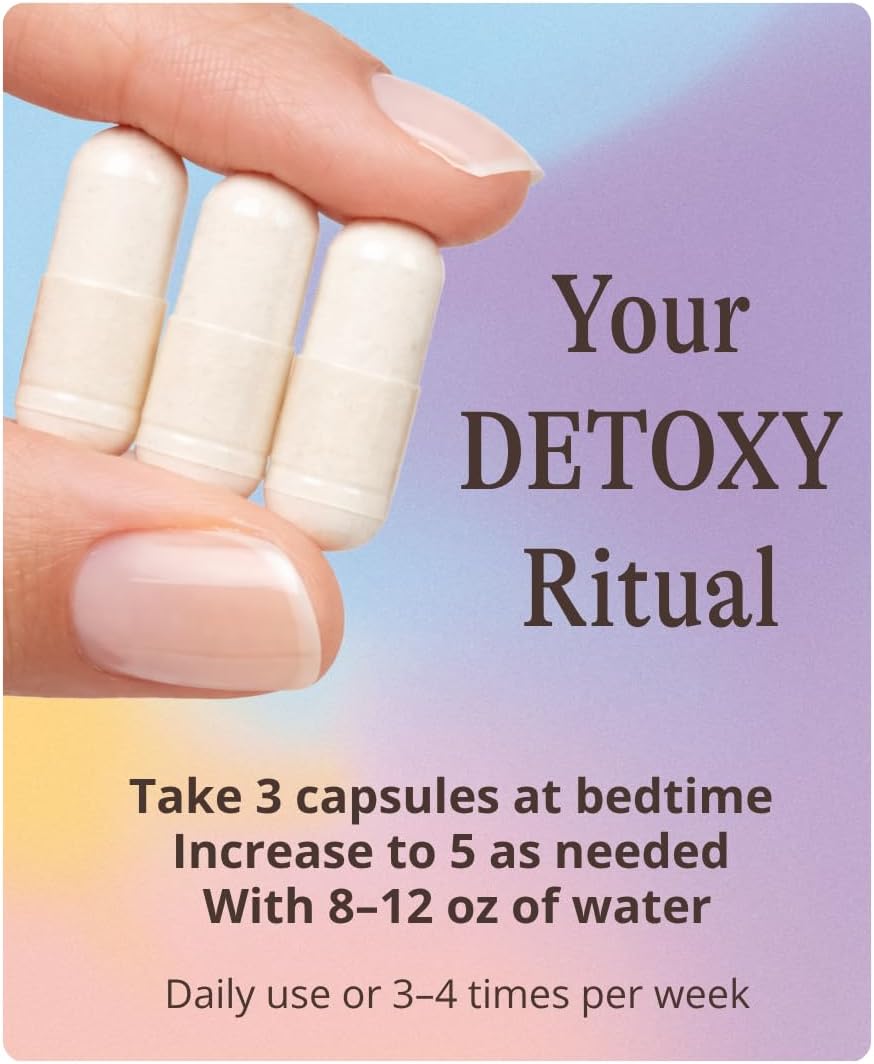 Detoxy by Solluna — Oxygenated Magnesium Oxide Colon Cleanse with Asc2P — Natural