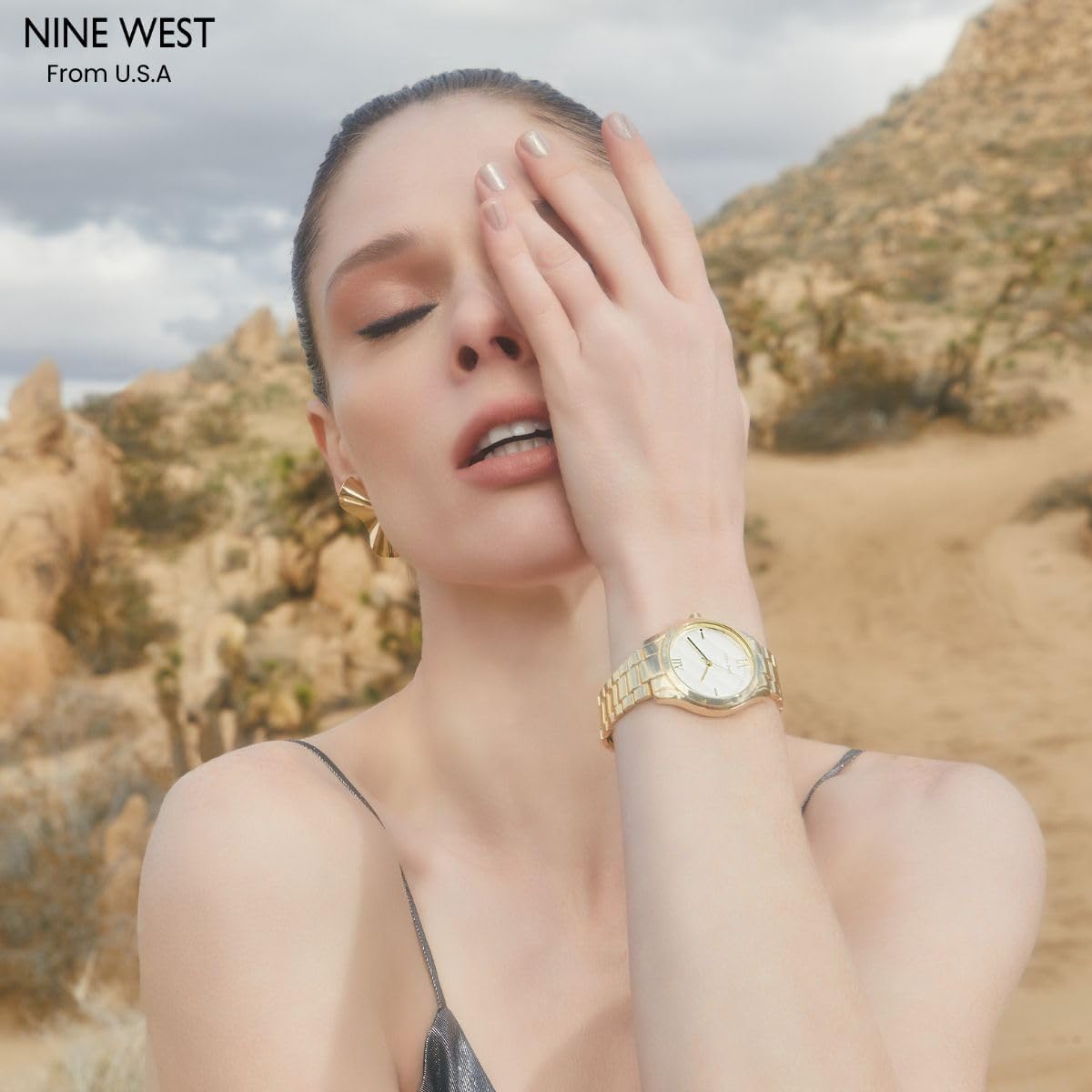 Nine West Women's Mesh Bracelet Watch