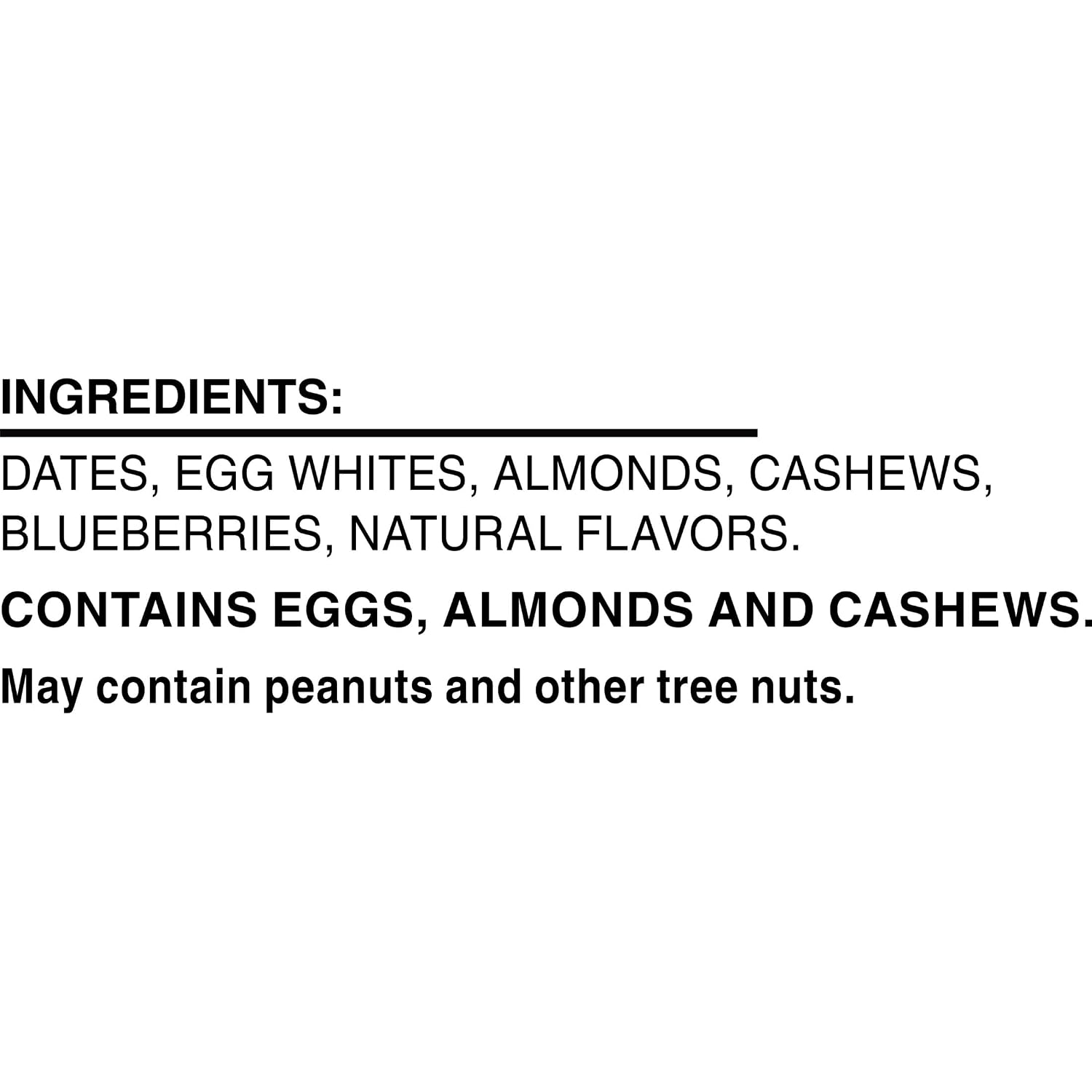 RXBAR Protein Bars, 12g Protein, Gluten Free Snacks, Blueberry, 22oz Box (12 Bars)
