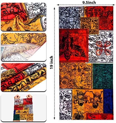 12 Pcs African Neck Gaiter Bandanas for Women