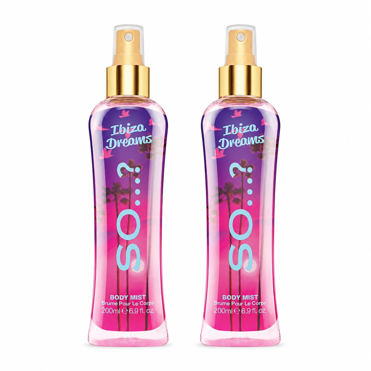 So…? Bali Breeze Body Mist - Perfume for Women with Tropical Aroma - Body Spray for Women with Coconut, Almond and Vanilla Notes - 6.9 oz