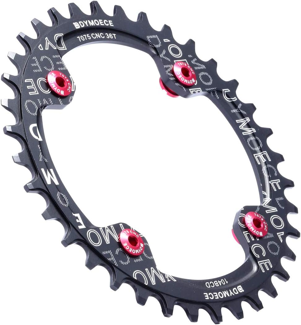 Double Chainring Bolts 7075 Aluminum Alloy for Road MTB M8 Crankset | Bike Chainring Bolts Anodized Anti-Corrosion CNC Machined
