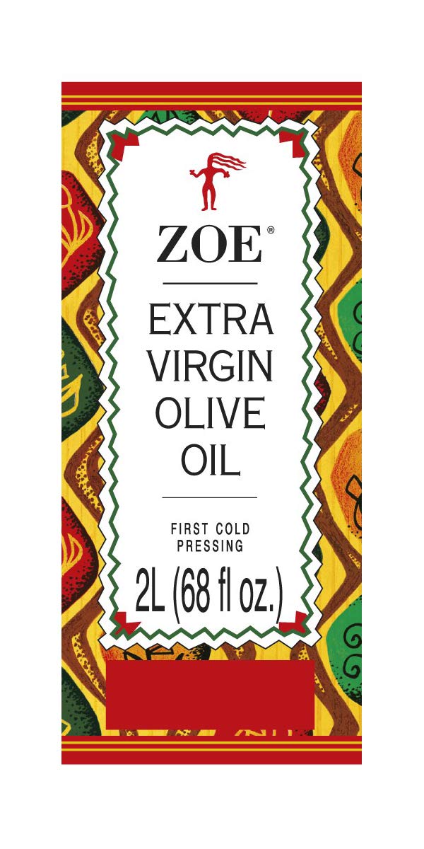ZOE Extra Virgin Olive Oil 2L (68 fl oz) | Freshly Harvested, First Cold-Pressed | High Polyphenol, Hand-Selected Olives from Spain | Fruity Flavor