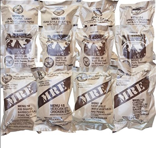 Ultimate US Military MRE Case, 08/2018+ Inspection, Case B | MRE Case Genuine Issue – US Military Surplus MRE Case B, Inspection Date 08/2018 or Newer