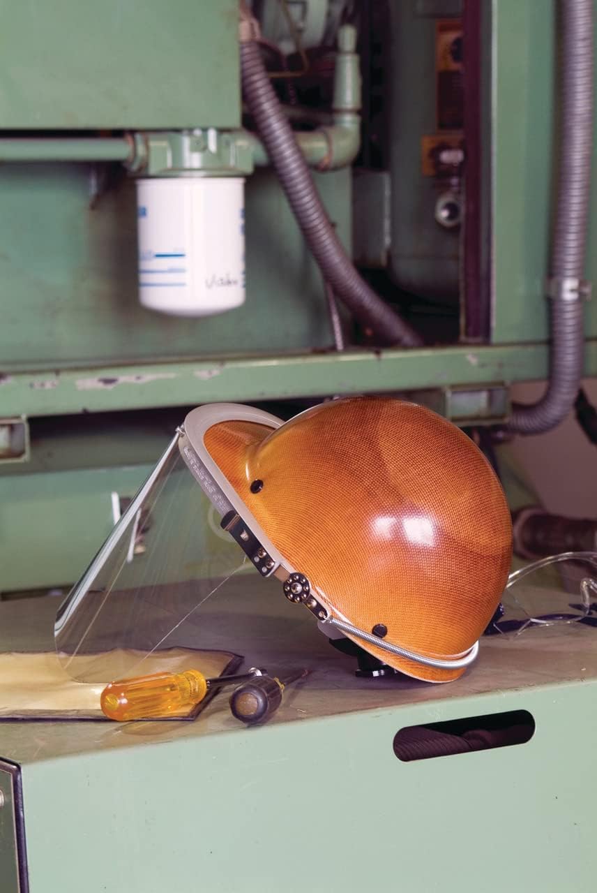 MSA Skullgard Cap Style Safety Hard Hat with Suspension - Non-Slotted Cap, Made of Phenolic Resin, Radiant Heat Loads up to 350F | Staz-On Pinlock Suspension