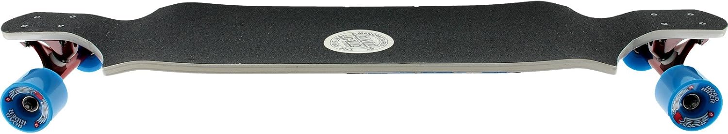SANTA CRUZ Complete Drop Through Skateboard - Screaming Hand White, 10" x 40"