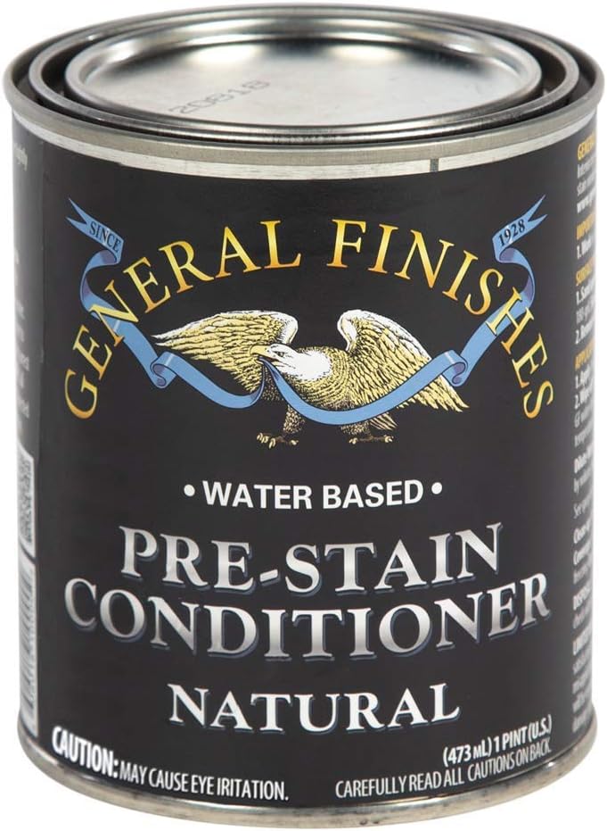 General Finishes Water Based Wood Stain, 1 Quart, Antique Oak