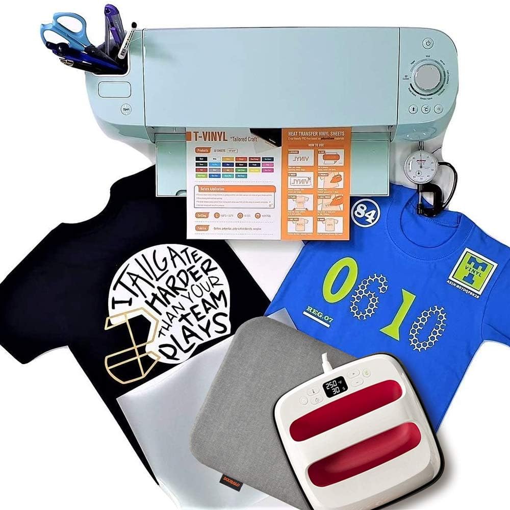 DOOHALO Heat Press Mat for Cricut Easy Press Craft Iron-on Mat for Power Heat Press Machine for Craft Vinyl Ironing Insulation Transfer T Shirts and