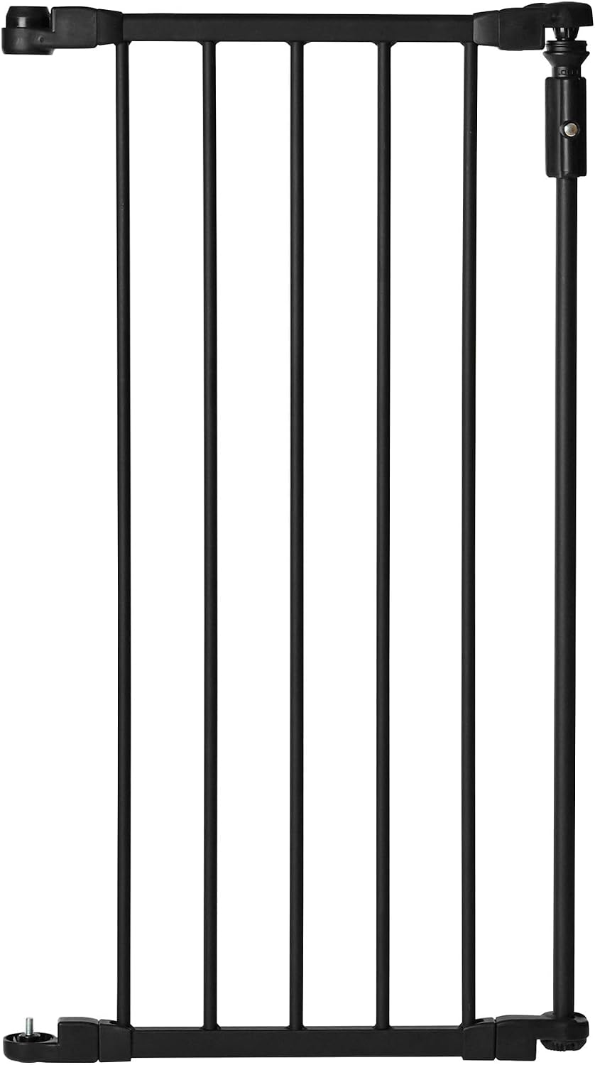 Toddleroo by North States - Deluxe Décor Safety Gate: Hardware Mounted Extra Wide Metal Baby Gate - Adjustable Child Gate - 38.3 to 72 Inches Wide - 30 Inches Tall - Matte Bronze