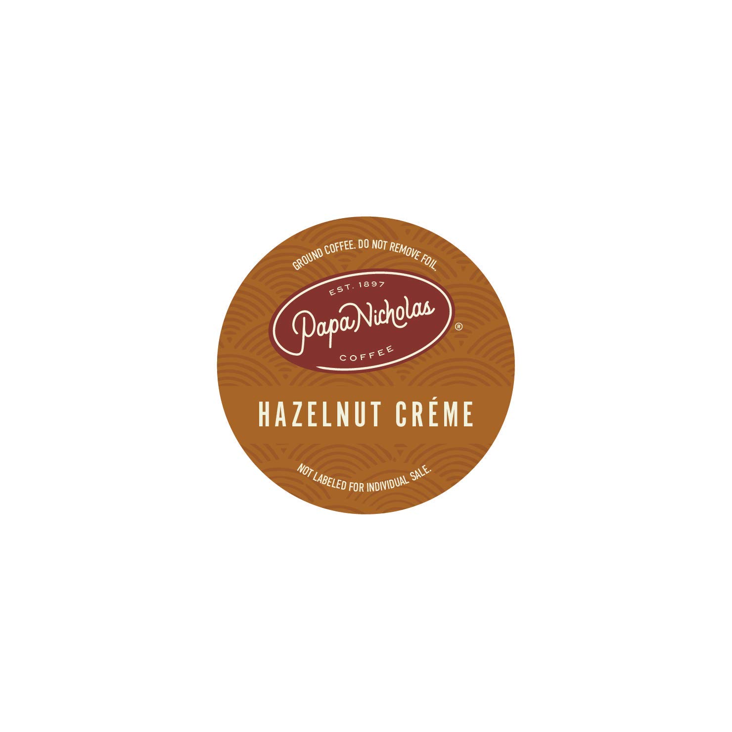 Papanicholas Coffee Single Serve Coffee Cups, Fits Keurig K Cup Brewers, Coffee Pods Hawaiian Islands Blend,12 Ounce