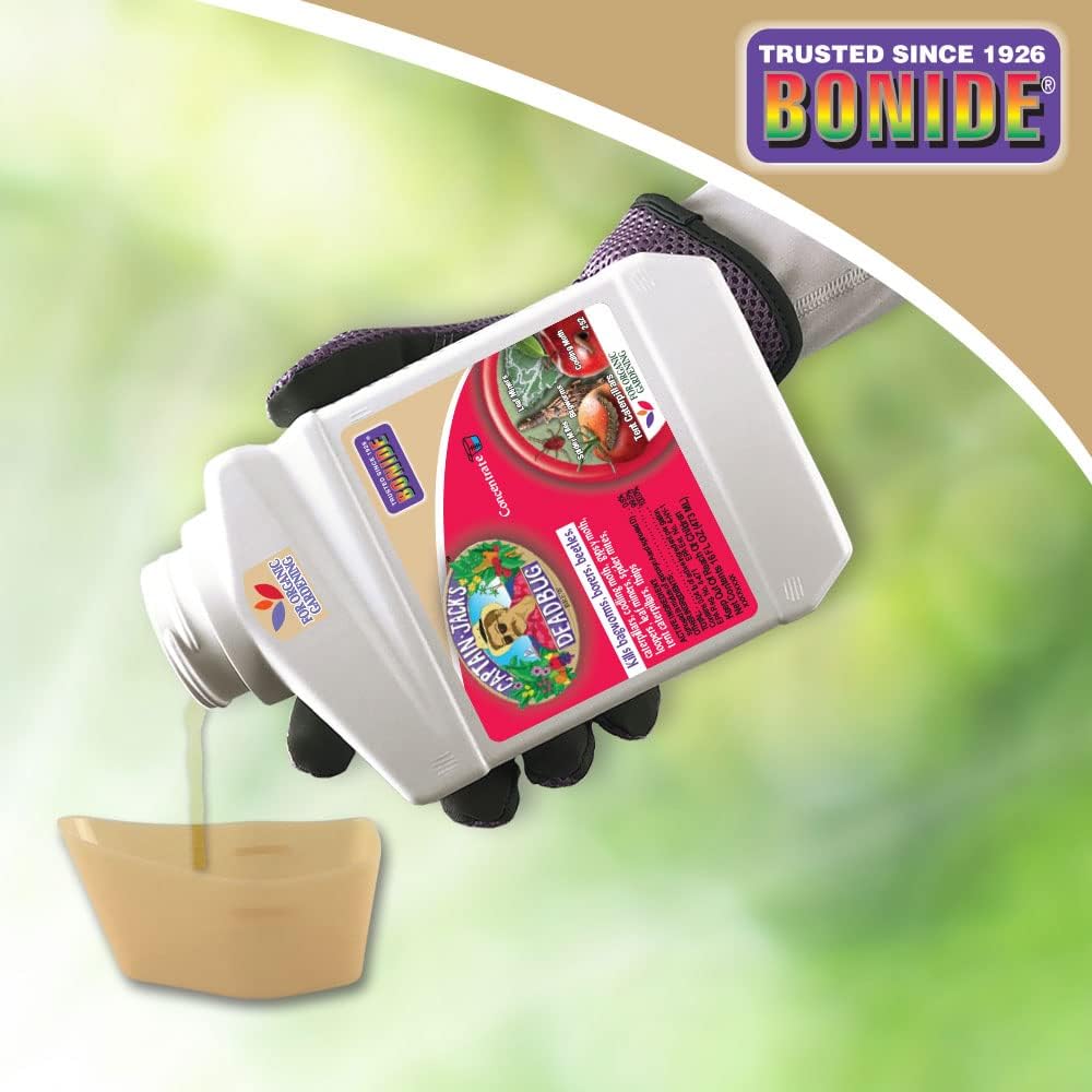 Bonide Captain Jack's Deadbug Brew, 32 oz Concentrate Outdoor Insecticide and Mite Killer for Organic Gardening | Outdoor Insecticide and Mite Killer, For Organic Gardening