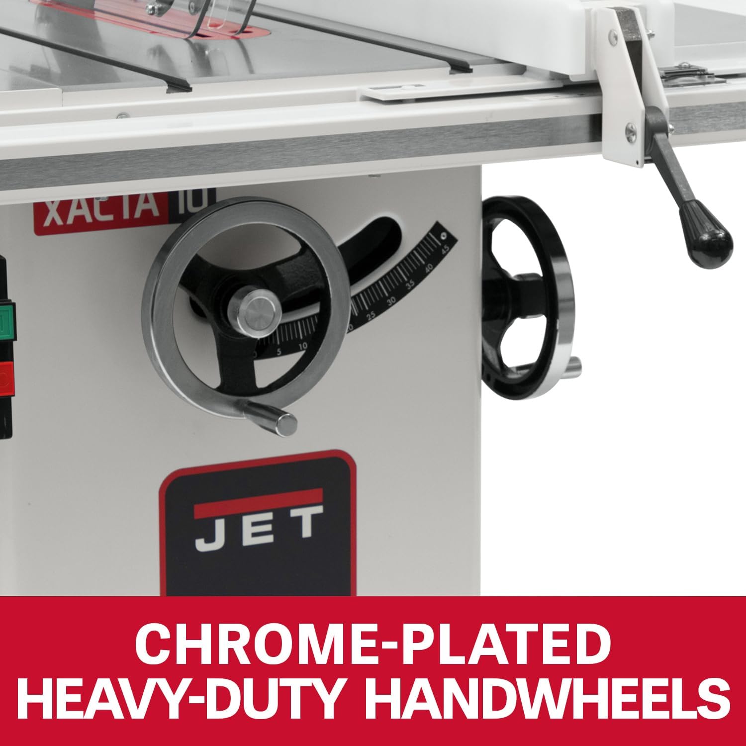 JET 10-Inch Deluxe XACTA Table Saw, 30-Inch Rip, 3 HP, 230V 1Ph (JTAS-10XL30-DX)