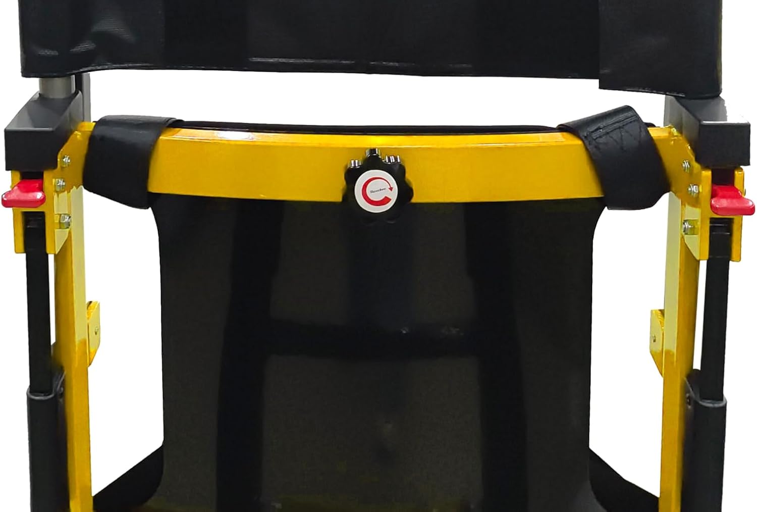 LINE2design Mobility Chair - Mobile Chair 70007-Y, Premium Emergency Transport Manual Track Solutions - Load Capacity: 400 lb. Yellow.