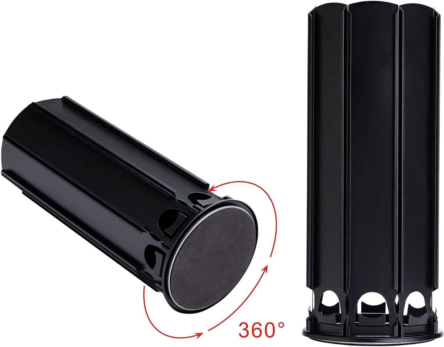 FlagShip Vertuo Pod Carousel Holder 80+ Pods Capacity Black Metal