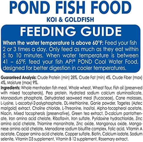 API POND FISH FOOD Pond Fish Food 11.5-Ounce Bag