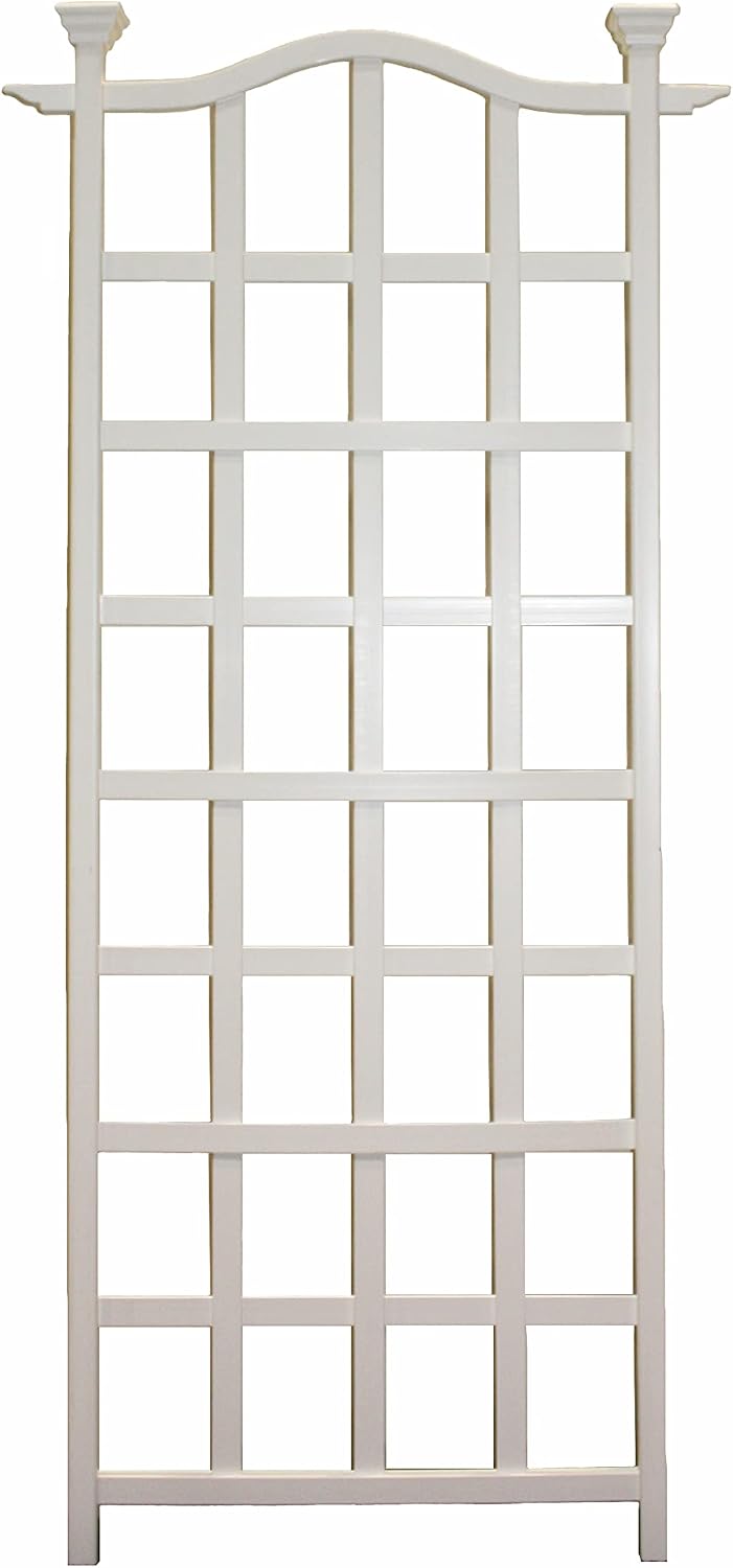 London 30"W x 78"H Vinyl Trellis