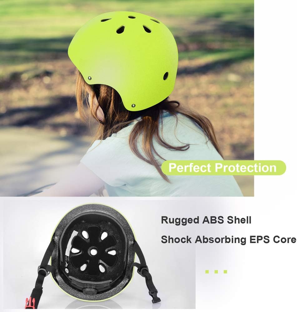 Besttravel Kids Helmet, Toddler Adjustable Kids Ages 3-8 Years Old Boys Girls Multi-Sports Safety