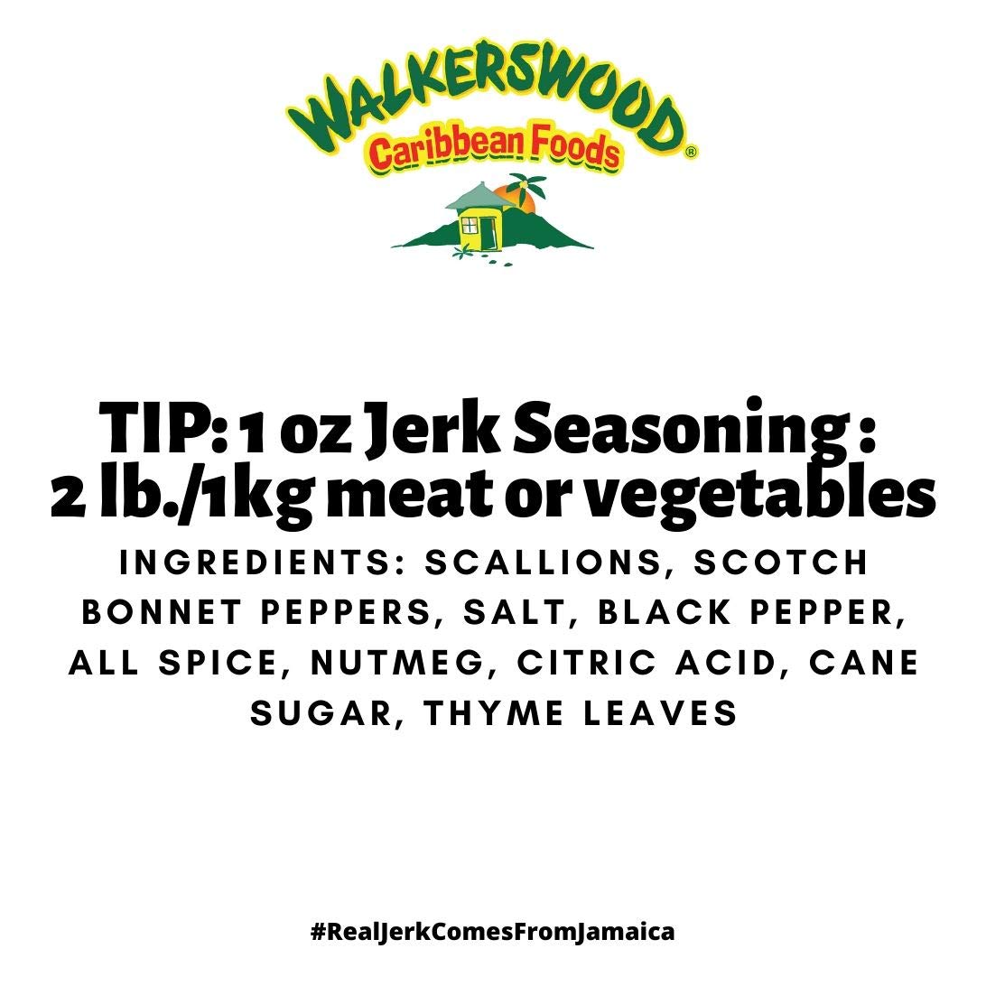 Walkerswood Traditional Jamaican Jerk Seasoning, Hot and Spicy, 128 Fl Oz