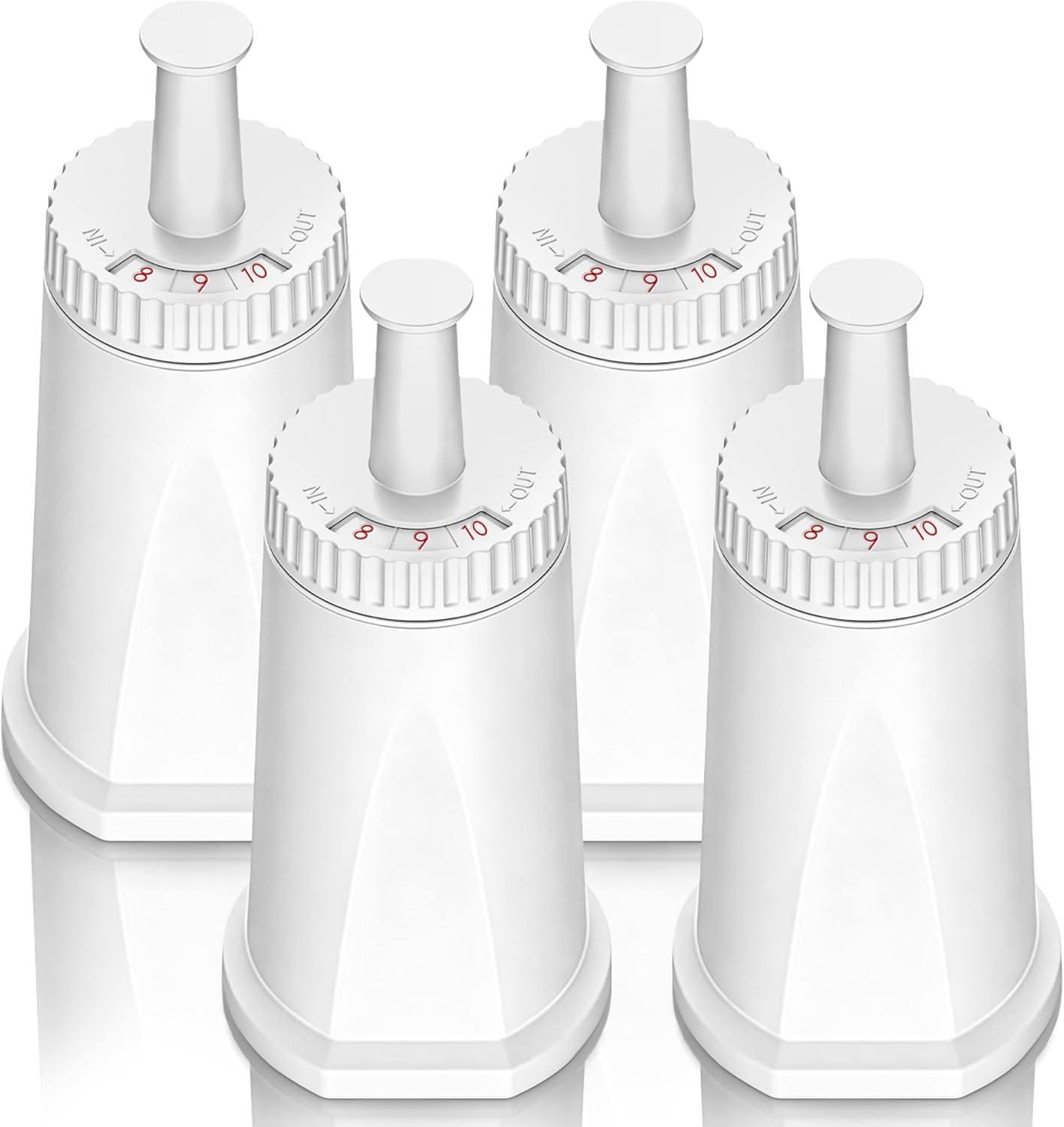 2 Pack of Replacement Water Filter for Breville Claro Swiss Espresso Coffee Machine - Compare to Part #BES008WHT0NUC1