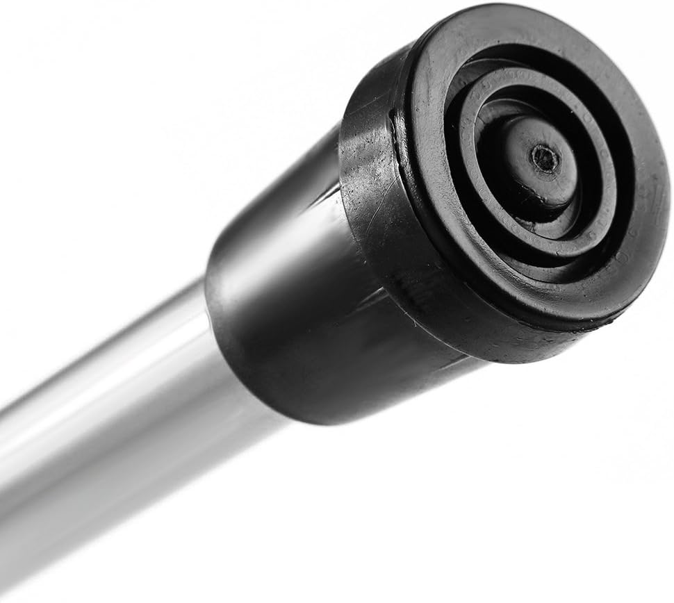 Folding Lightweight Walking Stick - Adjustable Aluminum Metal Collapsible Travel Cane with Non-Slip Rubber Base