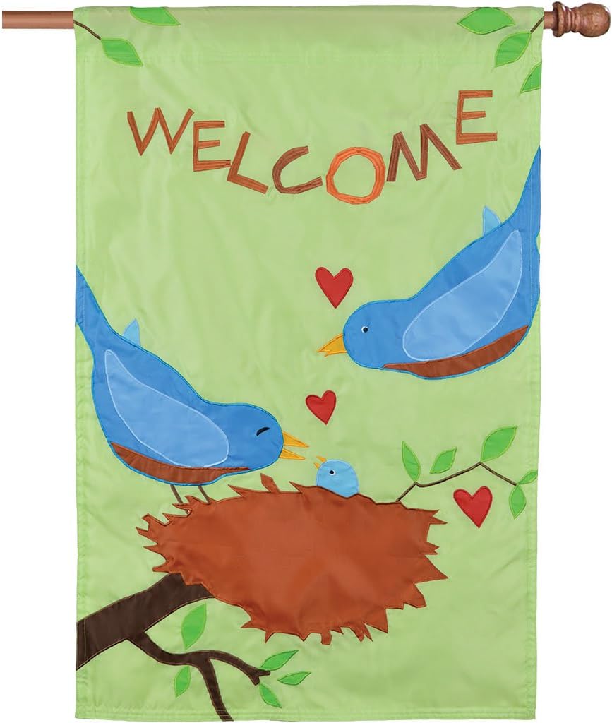 Premier Kites Applique Flag - Bluebirds