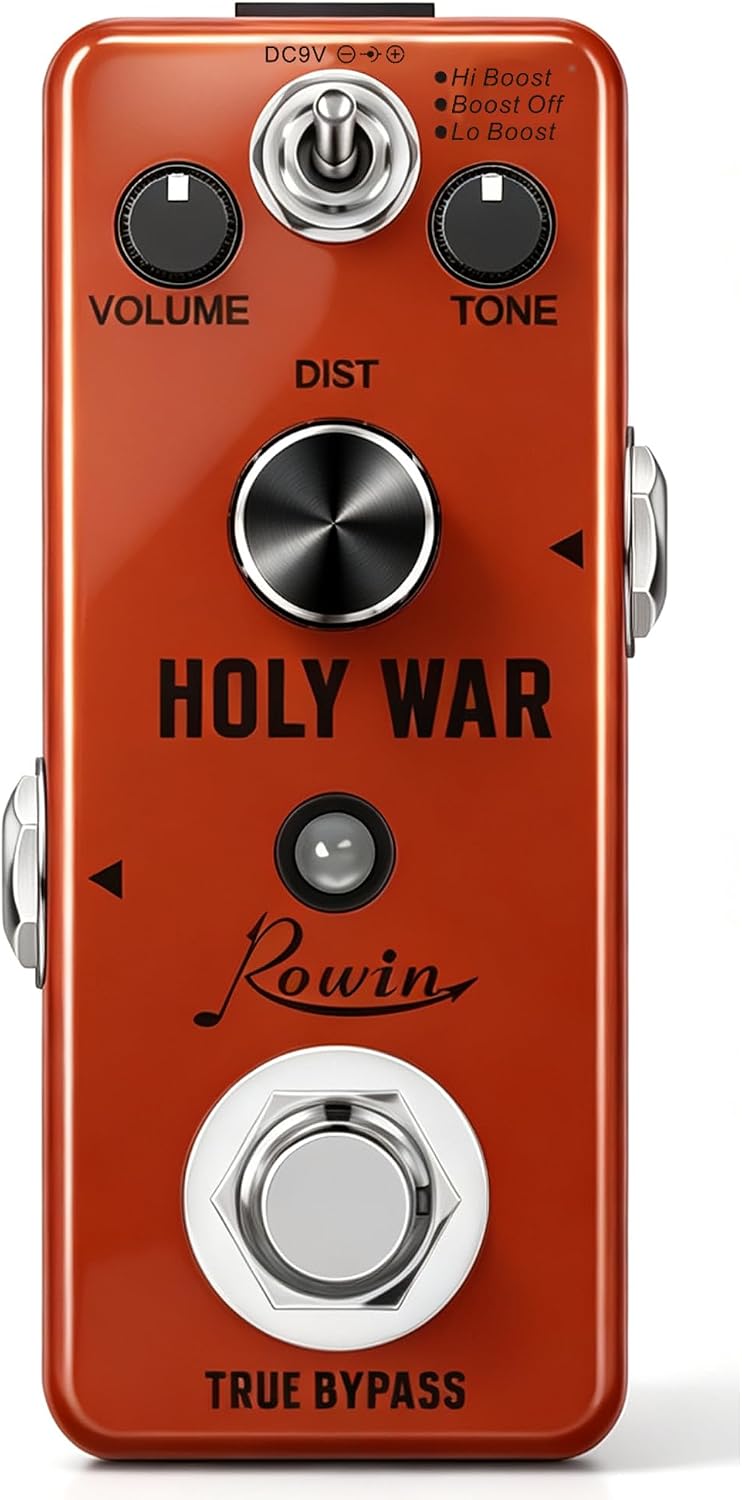 Vintage Vacuum Bluesy Guitar Effect Pedal,Electric Guitar Effect Sound Low Key Mild Clipping