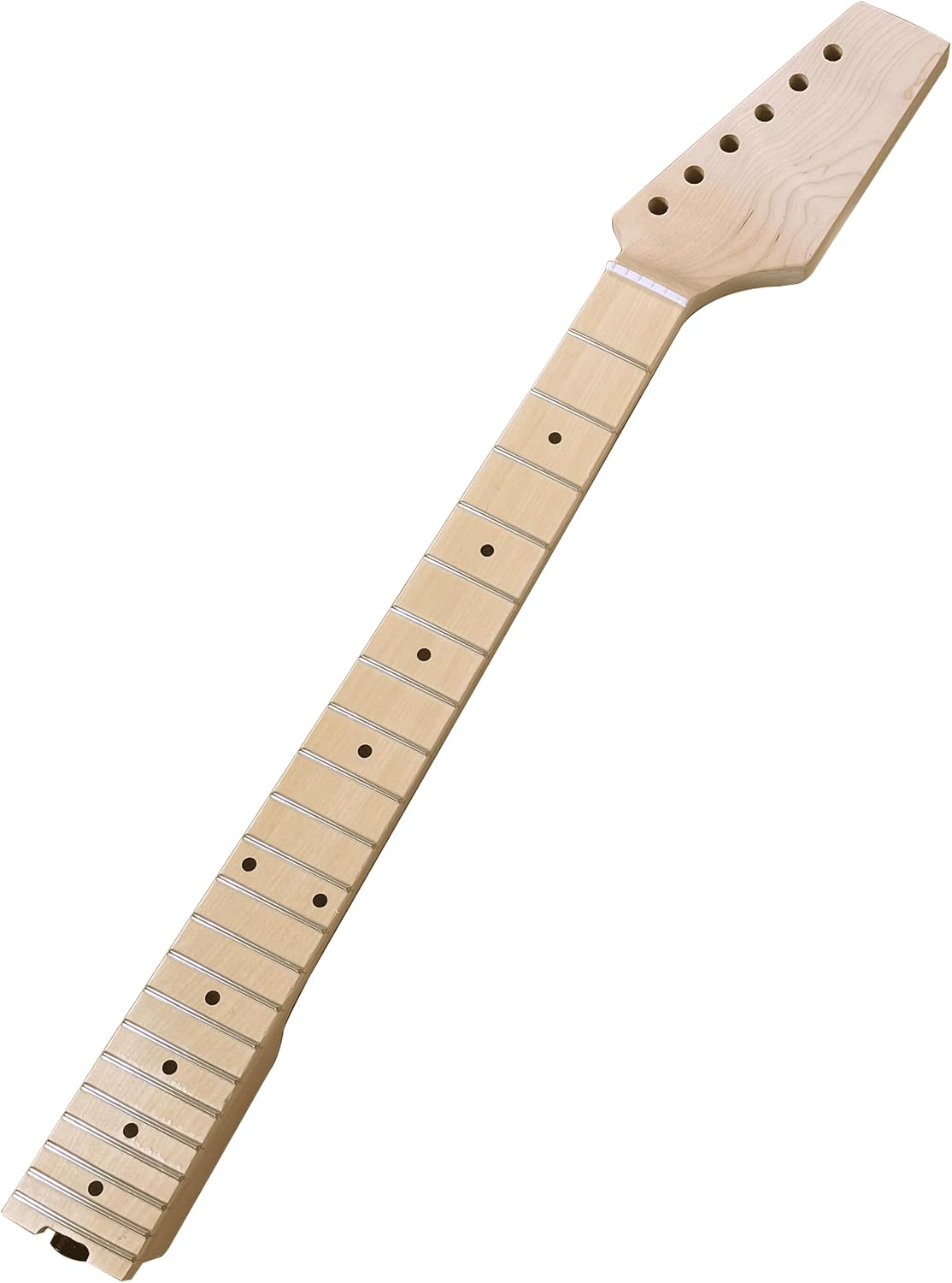 Electric Guitar Kit,Mahogany Body and Maple Neck,Maple Fretboard,Uncut DIY Guitar Kit Diy Build Your Own,Electric Guitars Unfinished