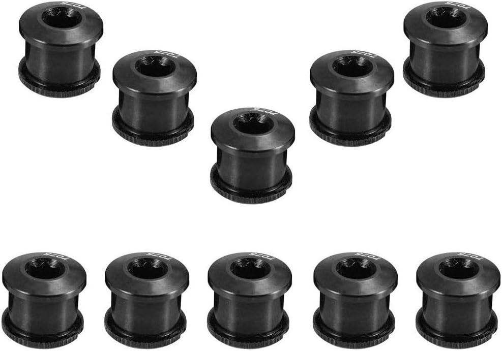 Saiper 10pcs Double Chainring Bolts M8 Chain Ring Bolts