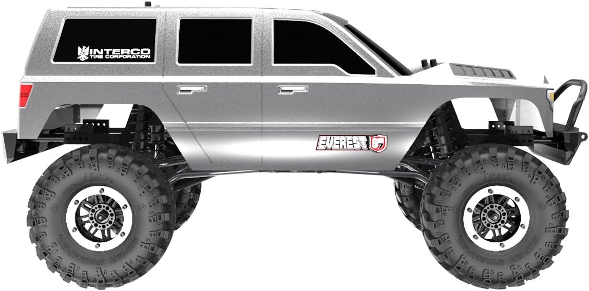 Redcat Racing Everest GEN7 Sport 1/10 Scale RC Rock Crawler 4x4 – 4WD RTR RC Truck with Steel Frame, Oil Shocks, Beadlock Wheels, Interco Tires