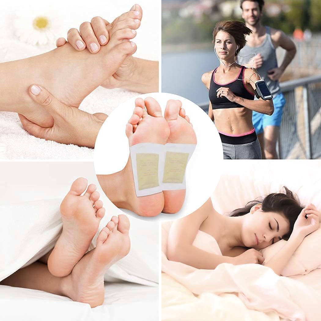 Foot Pads, 120 Pads Outgeek Natural Foot Pad for Foot and Body Care Sleep & Feel Better All Natural 60 Pack