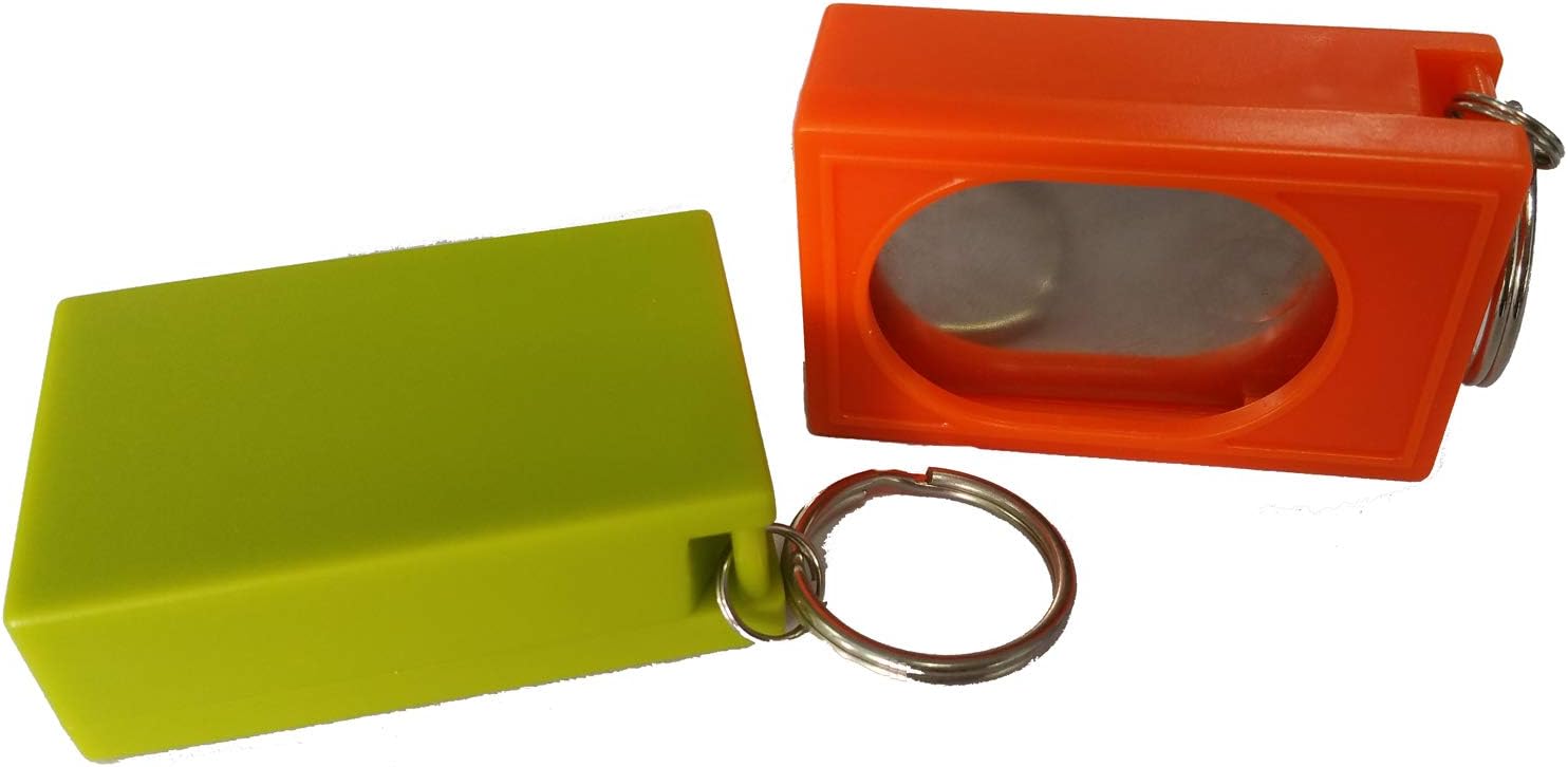 CRMADA Box Training Clickers 2 pcs/Pack, red and Lime Green…