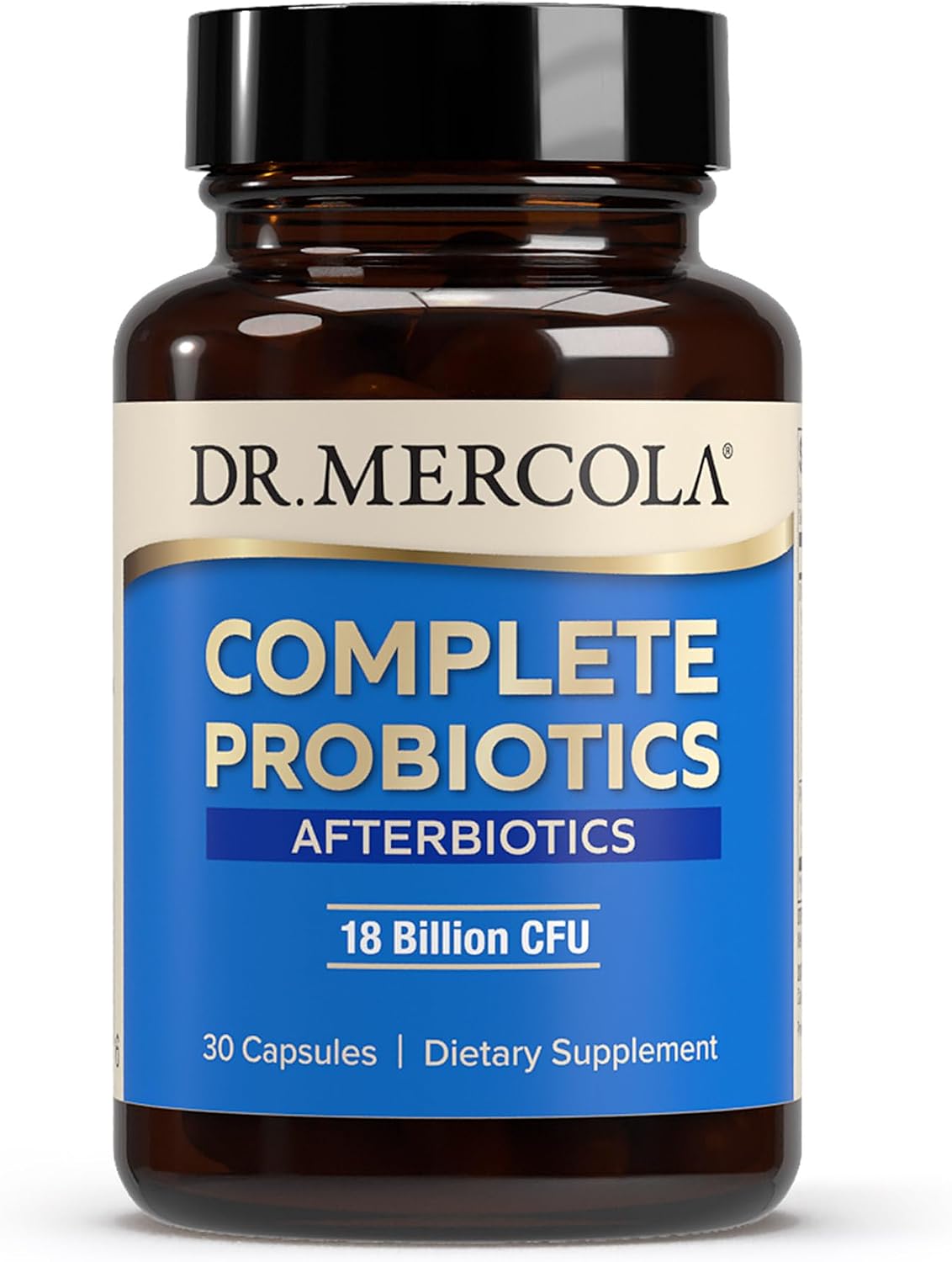 Dr. Mercola Complete Afterbiotics, 18B CFU, 30 Capsules (30 Servings)
