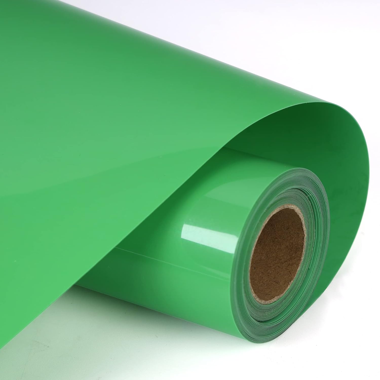 RENLITONG Heat Transfer Vinyl,12 Inch by 10ft White Iron on Vinyl