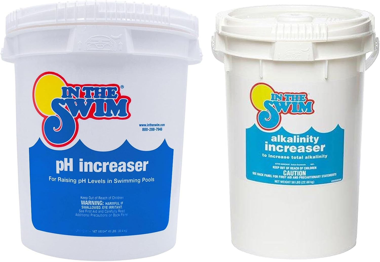 In The Swim pH Increaser for Pools - 5 Pounds | Granular 100% Sodium Carbonate (Soda Ash) to Raise pH Up