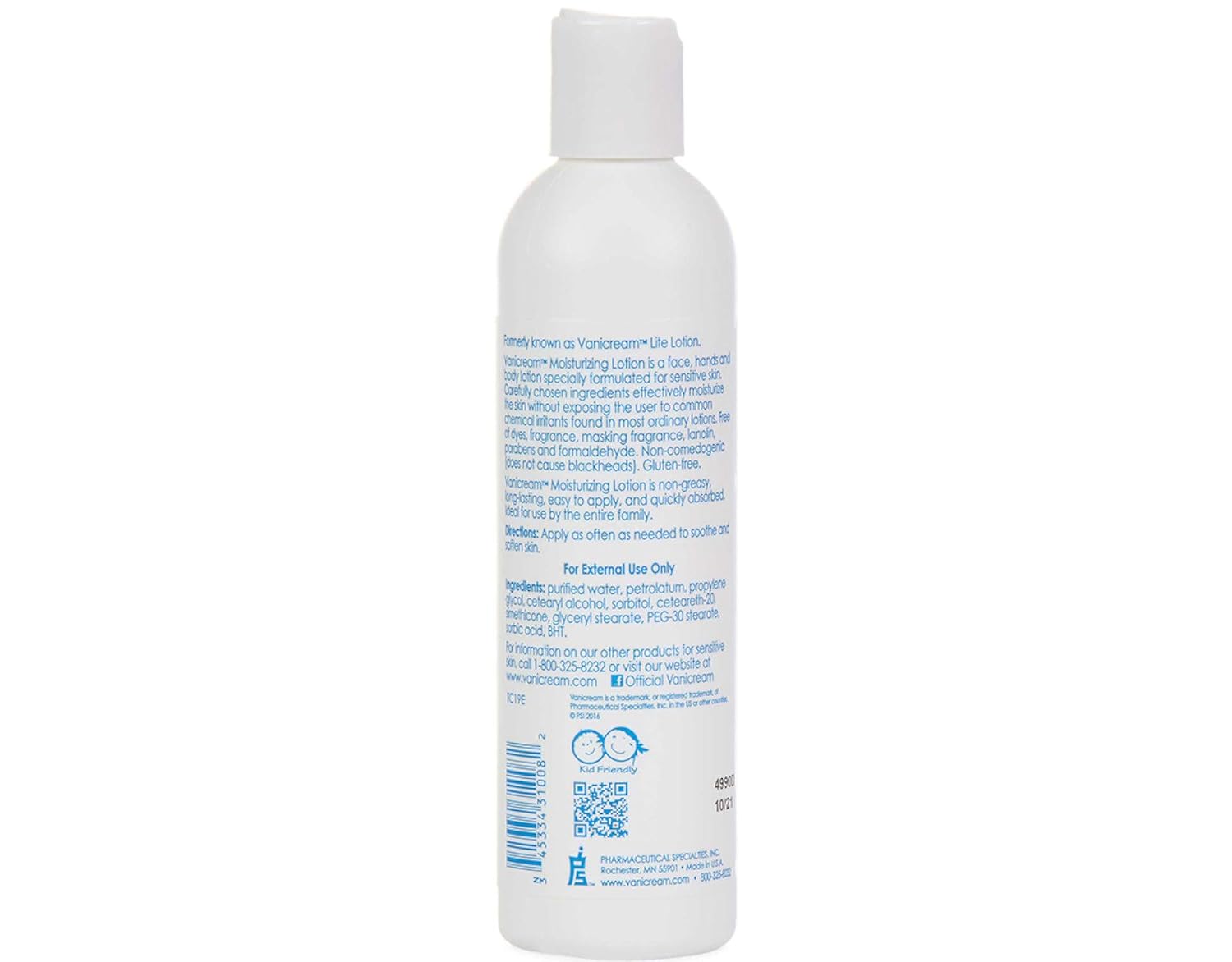 Vanicream Moisturizing Lotion 8 fl oz (237 ml)