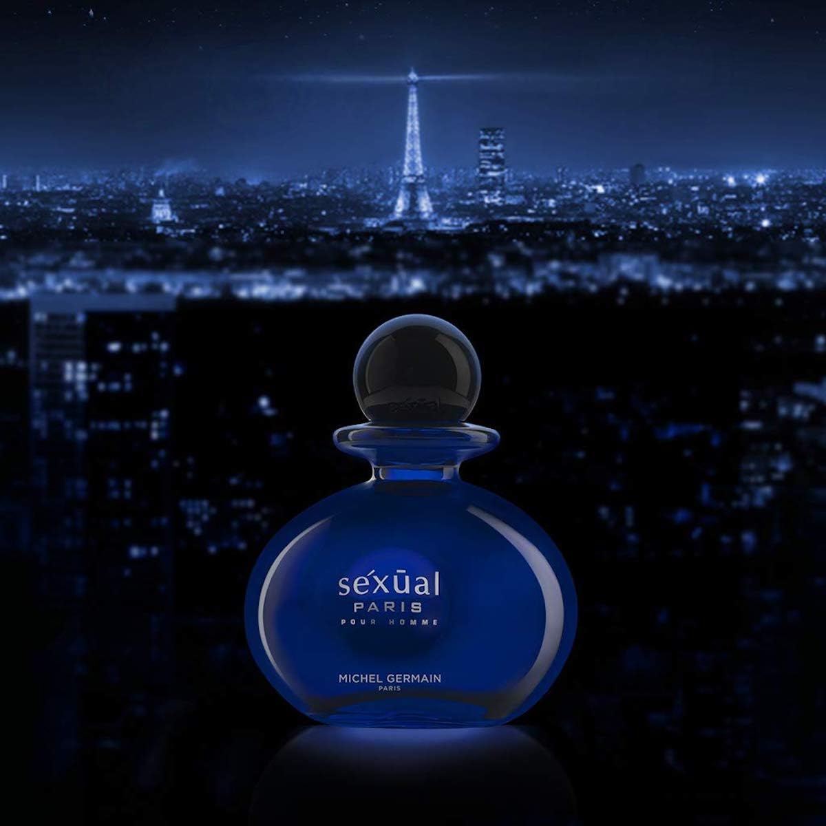 Michel Germain Sexual Paris Pour Homme Eau de Toilette Spray Cologne, Top Notes of Cardamom, Chardonnay Mandarin, Sage, Warm & Tempting Gift for Men