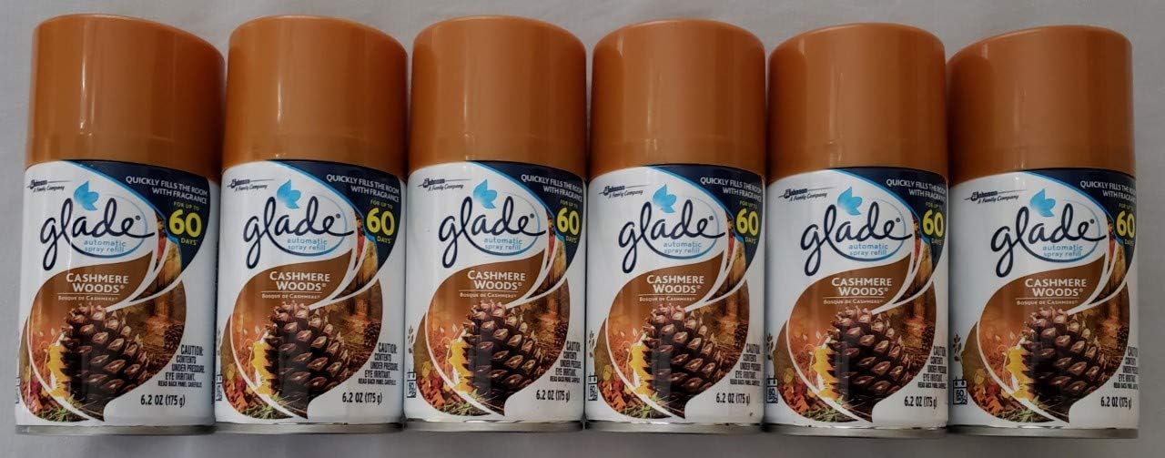 Glade Cashmere Woods Scent Air Freshener Refill 6.2 oz. Aerosol