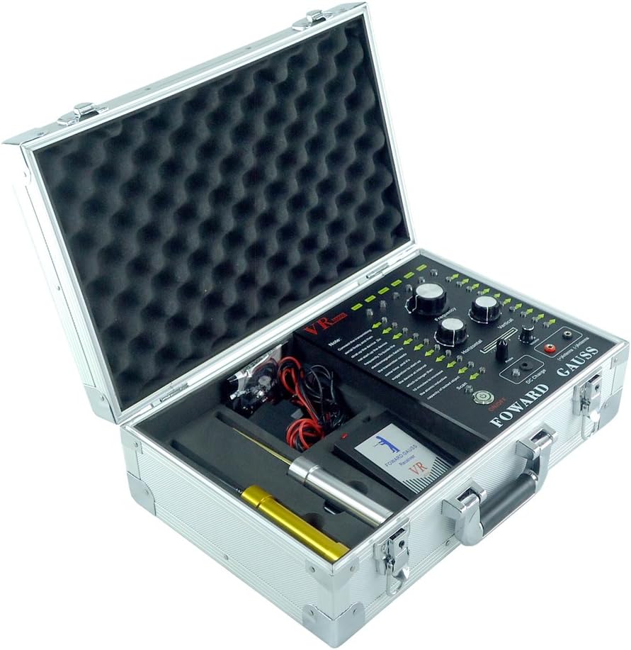 Gold Metal Detector VR10000 - Long Range Underground Gold & Gem Detector (100-3000m) - Detecting Depth 5-200m